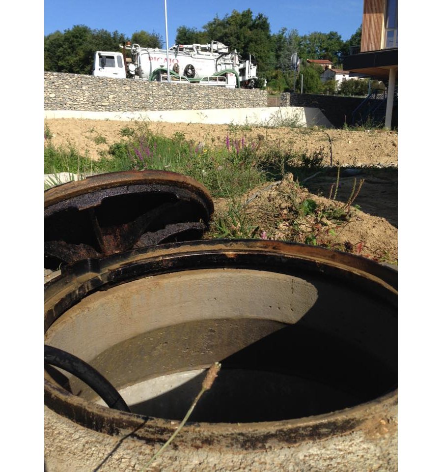 ﻿Inspection de canalisation par caméra dans les Pyrénées