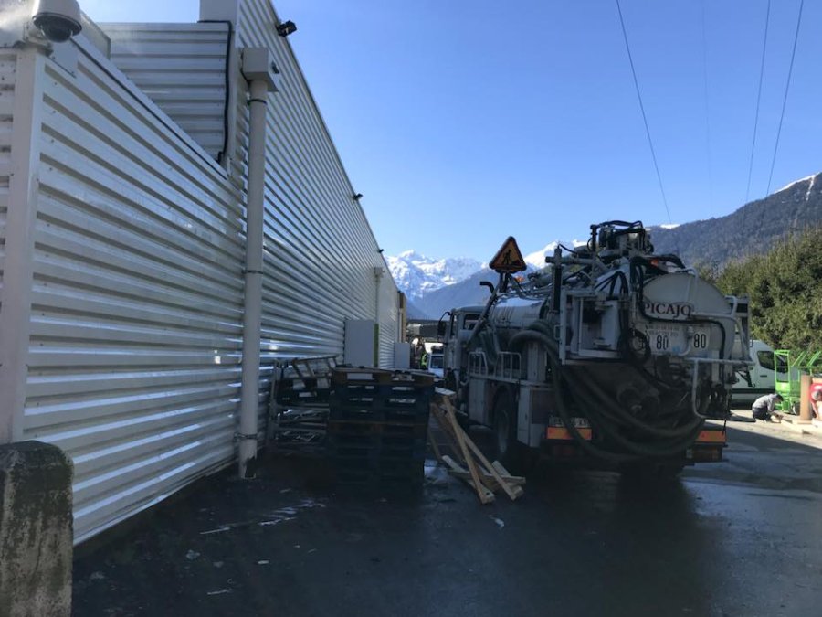 ﻿Vidange de poste de relevage à Bagnères-de-Luchon