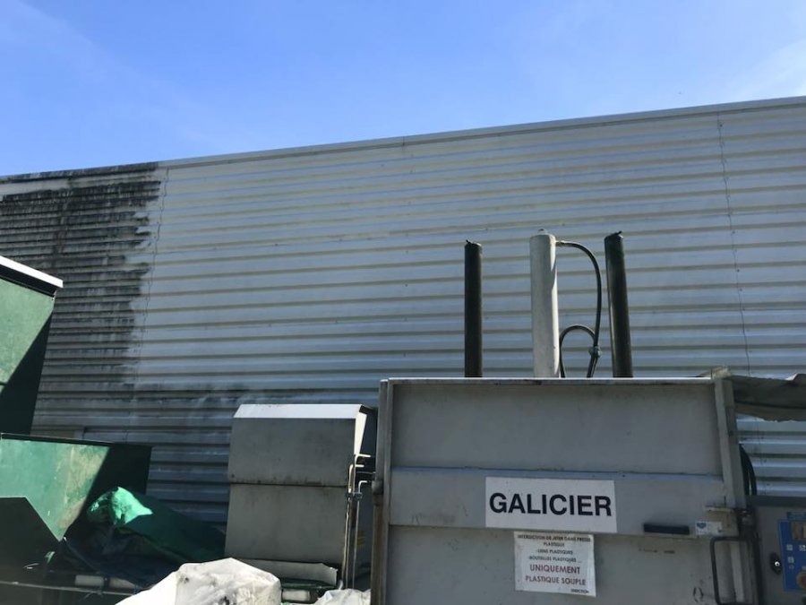 ﻿Nettoyage de façade pour bâtiment industriel à Loudenvielle